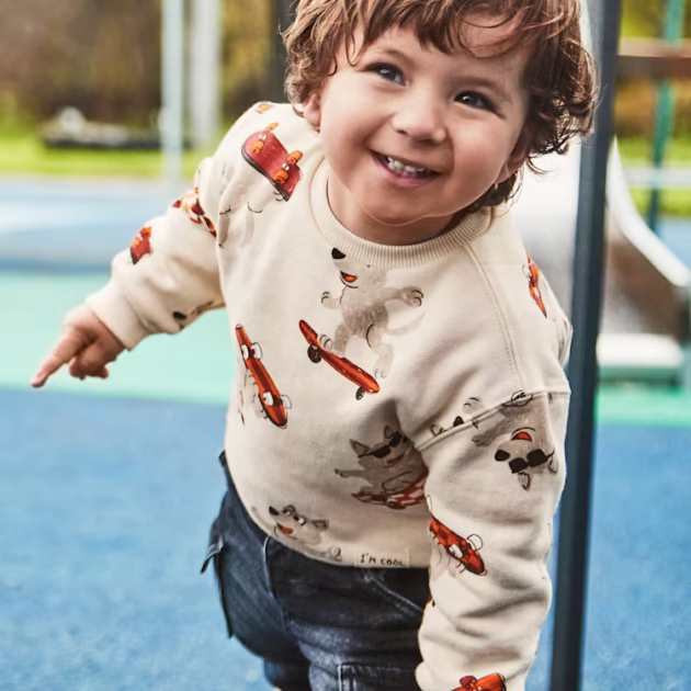 Sweat estampada bebé